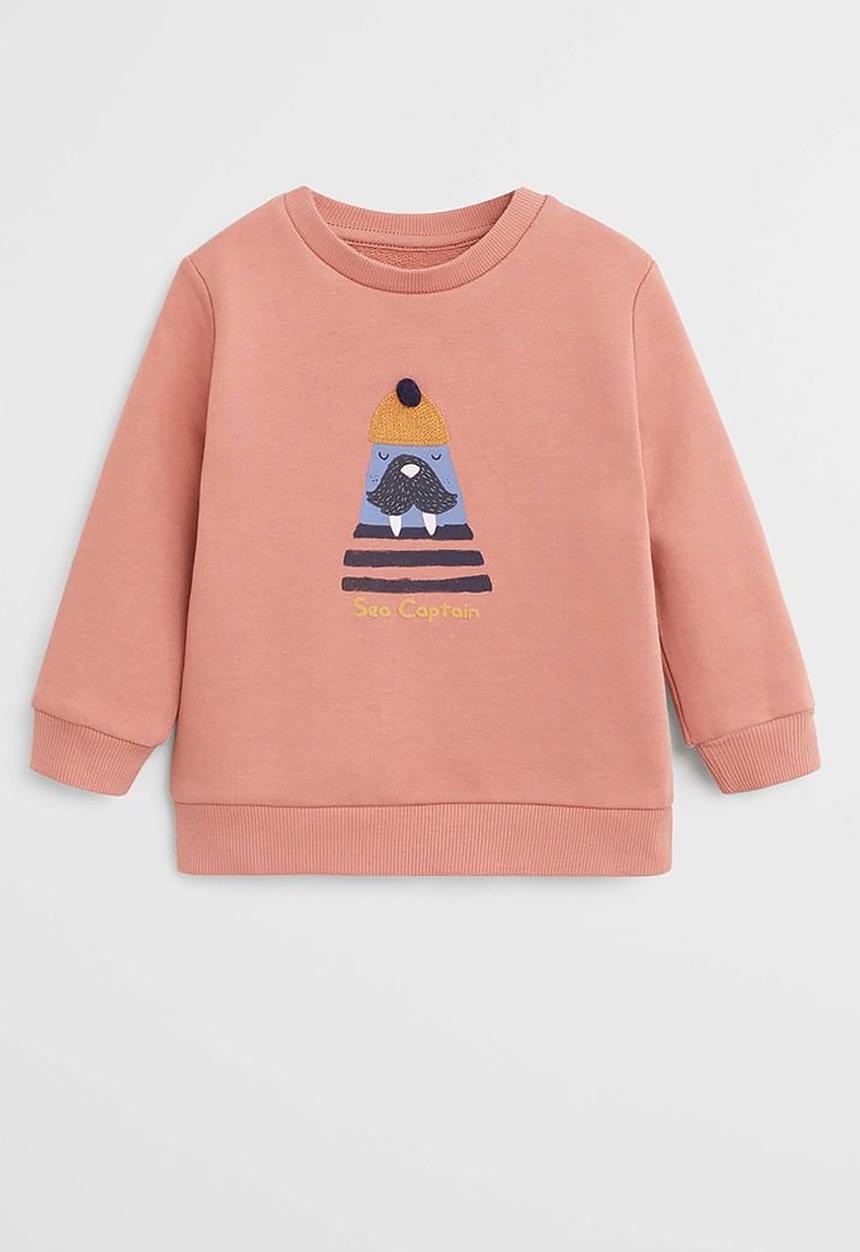 MANGO - Sweatshirt captain - terracotta