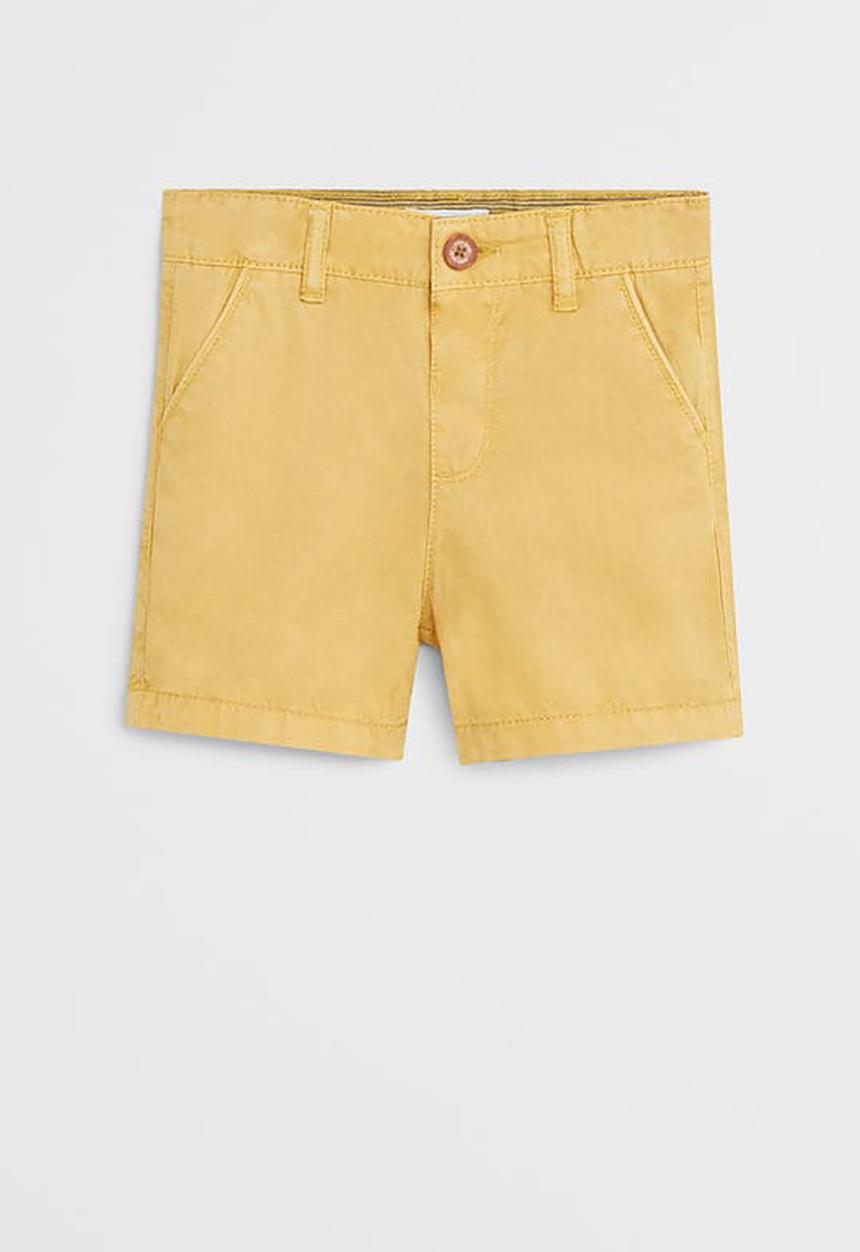 MANGO - Bermuda shorts berchi6 - yellow