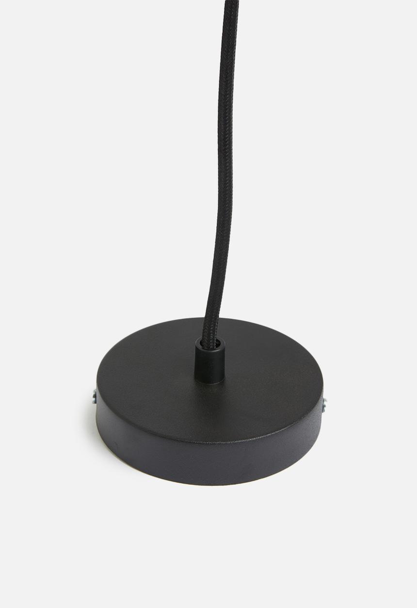 Sixth Floor - Rn simple pendant - black & gold