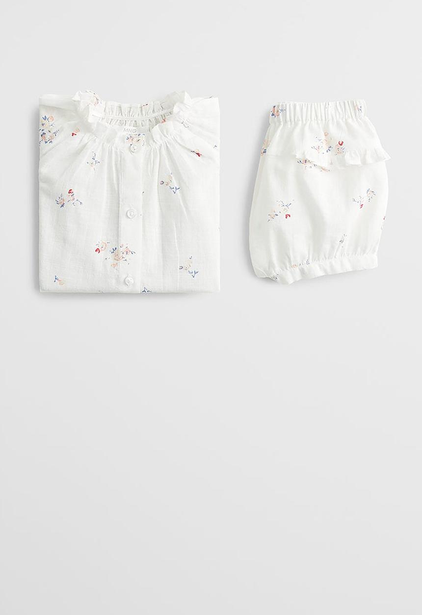 MANGO - Shirt alana - white