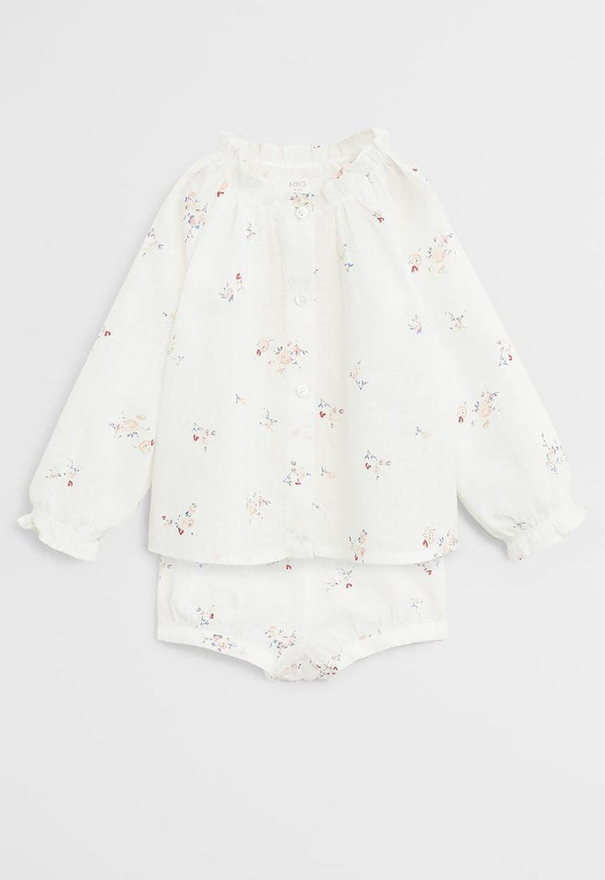 MANGO - Shirt alana - white