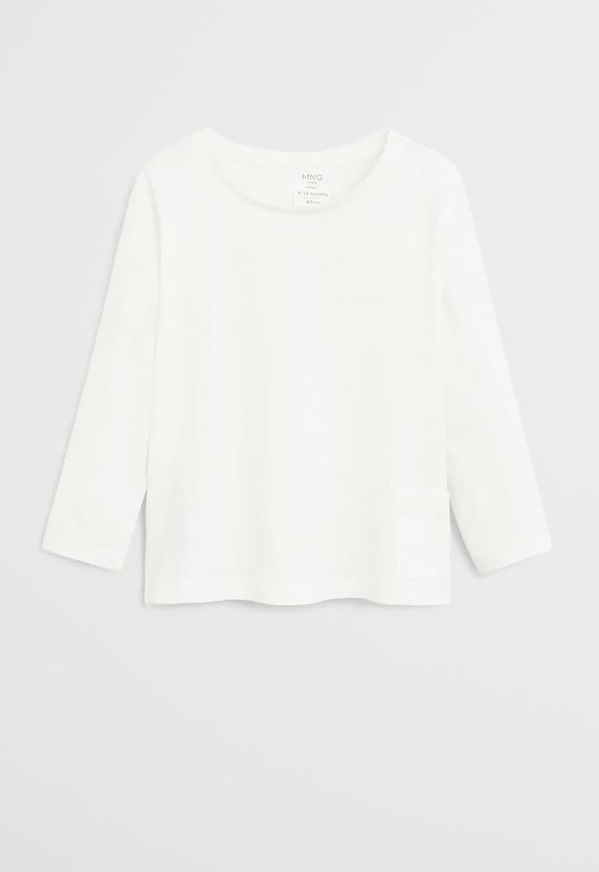 MANGO - T-shirt basi - white