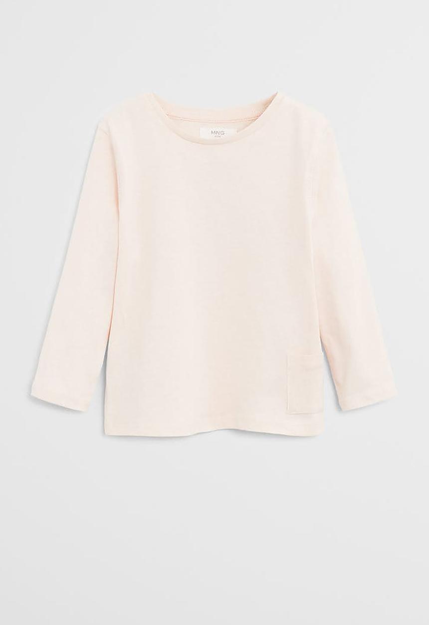 MANGO - T-shirt basi - rose