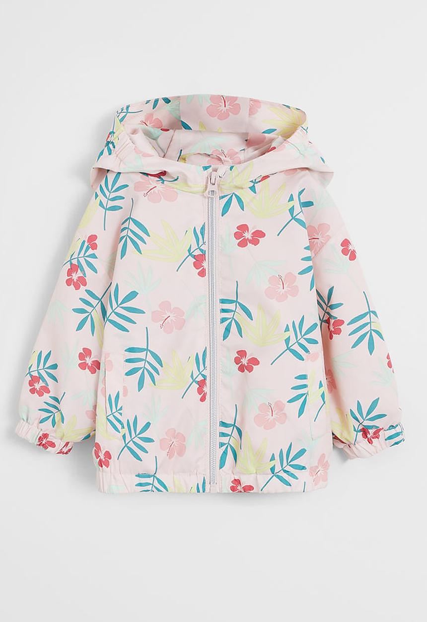 MANGO - Jacket rain - rose
