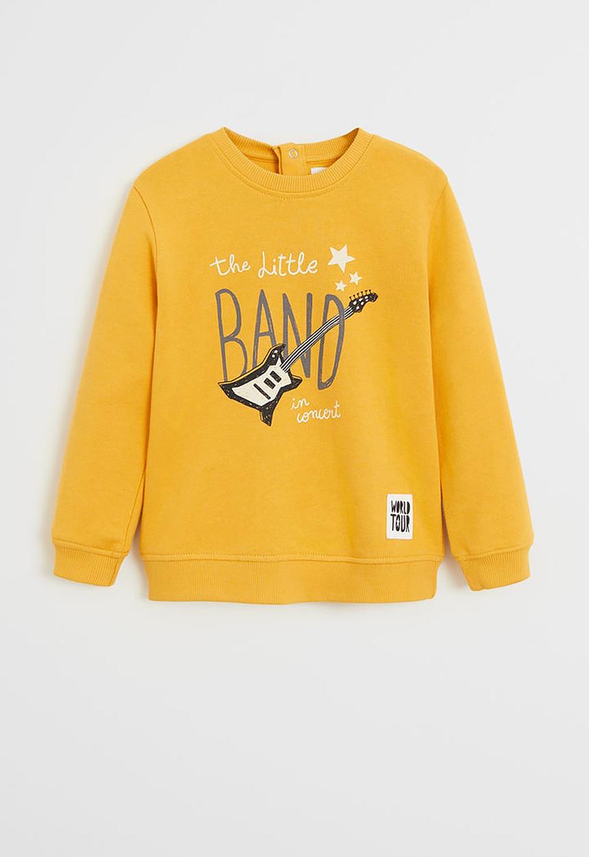 MANGO - Sweatshirt little  - mustard