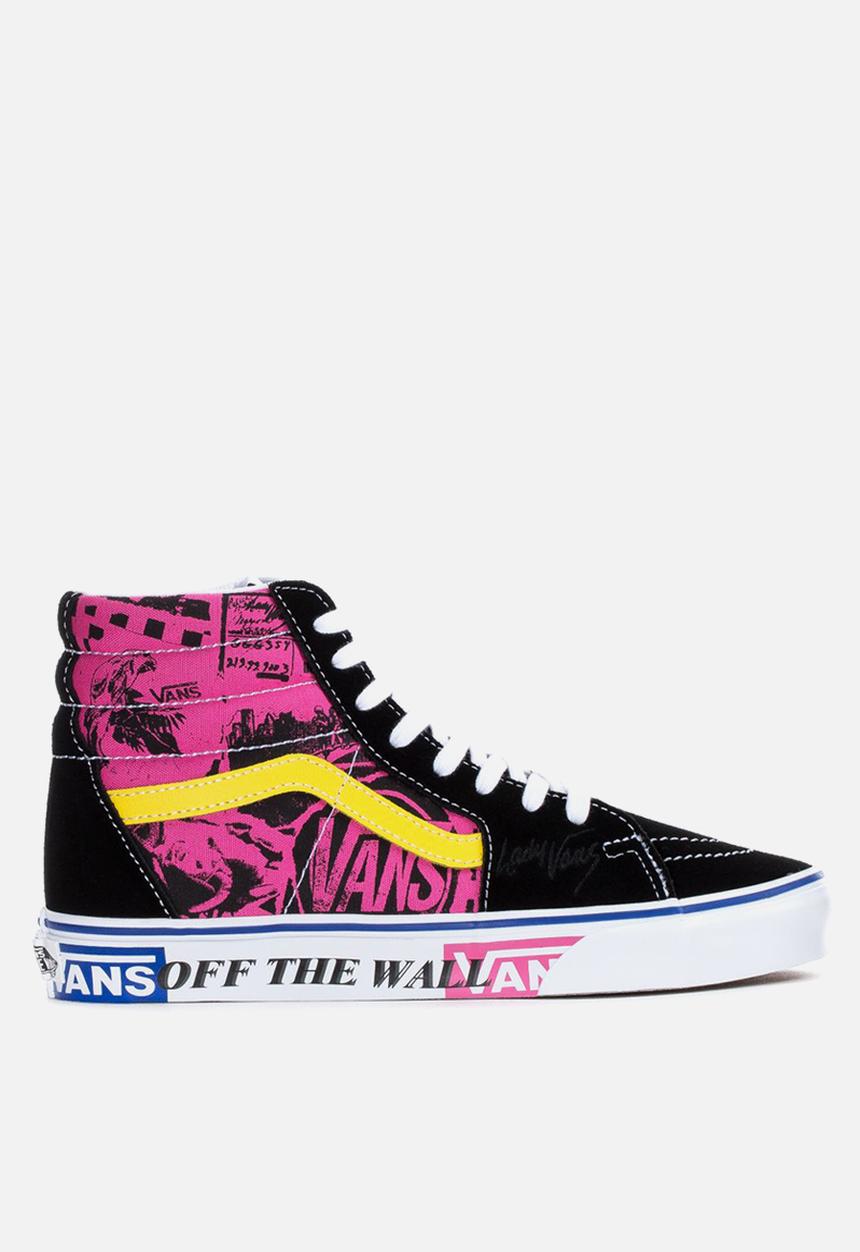 Vans - SK8-Hi - (lady vans) azalea pink/true white