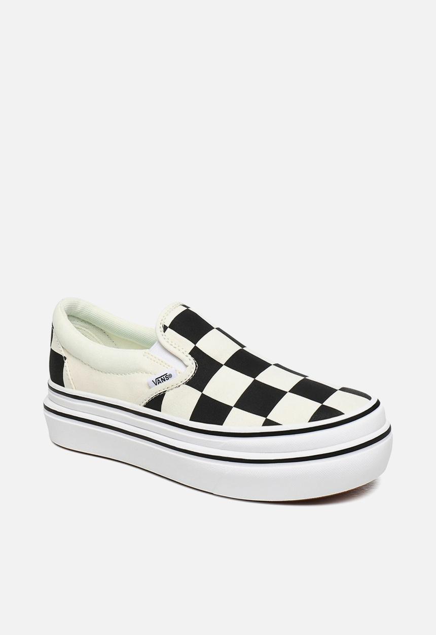 Vans - Super ComfyCush Slip-On - (big classics checker) black/off white check