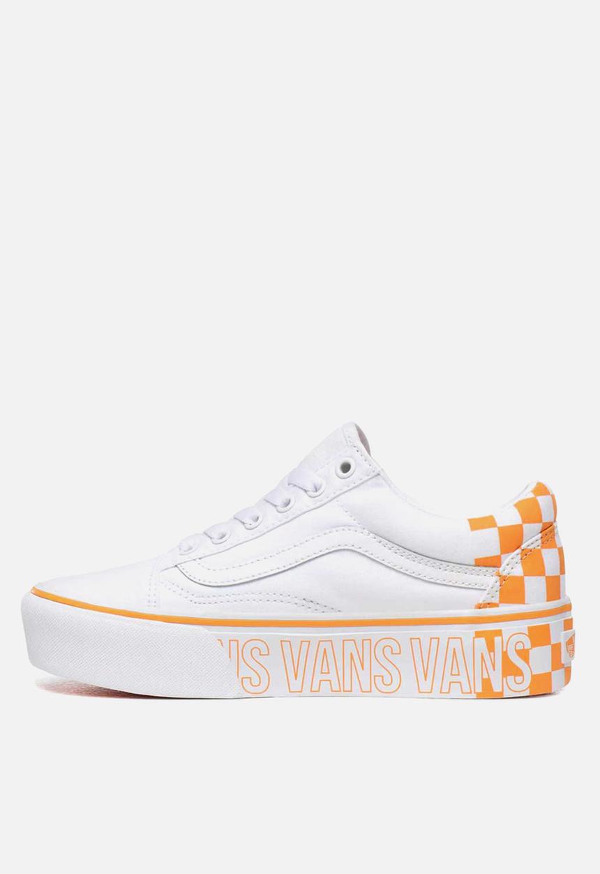 Vans - Old Skool platform - true white/multi