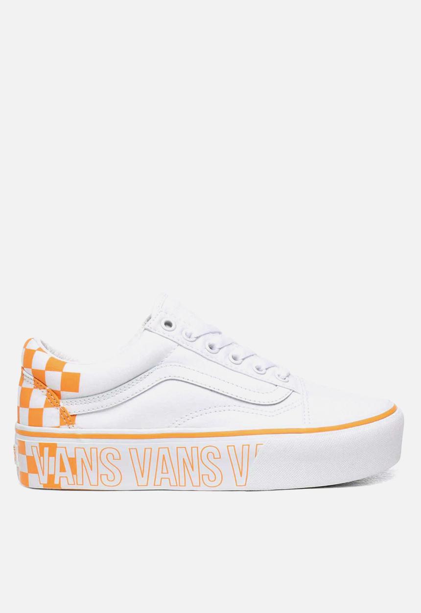 Vans - Old Skool platform - true white/multi