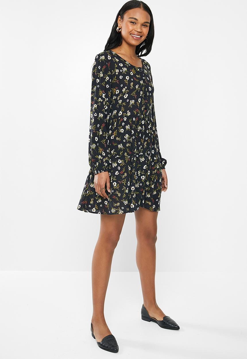 MILLA - Button down dress - navy 