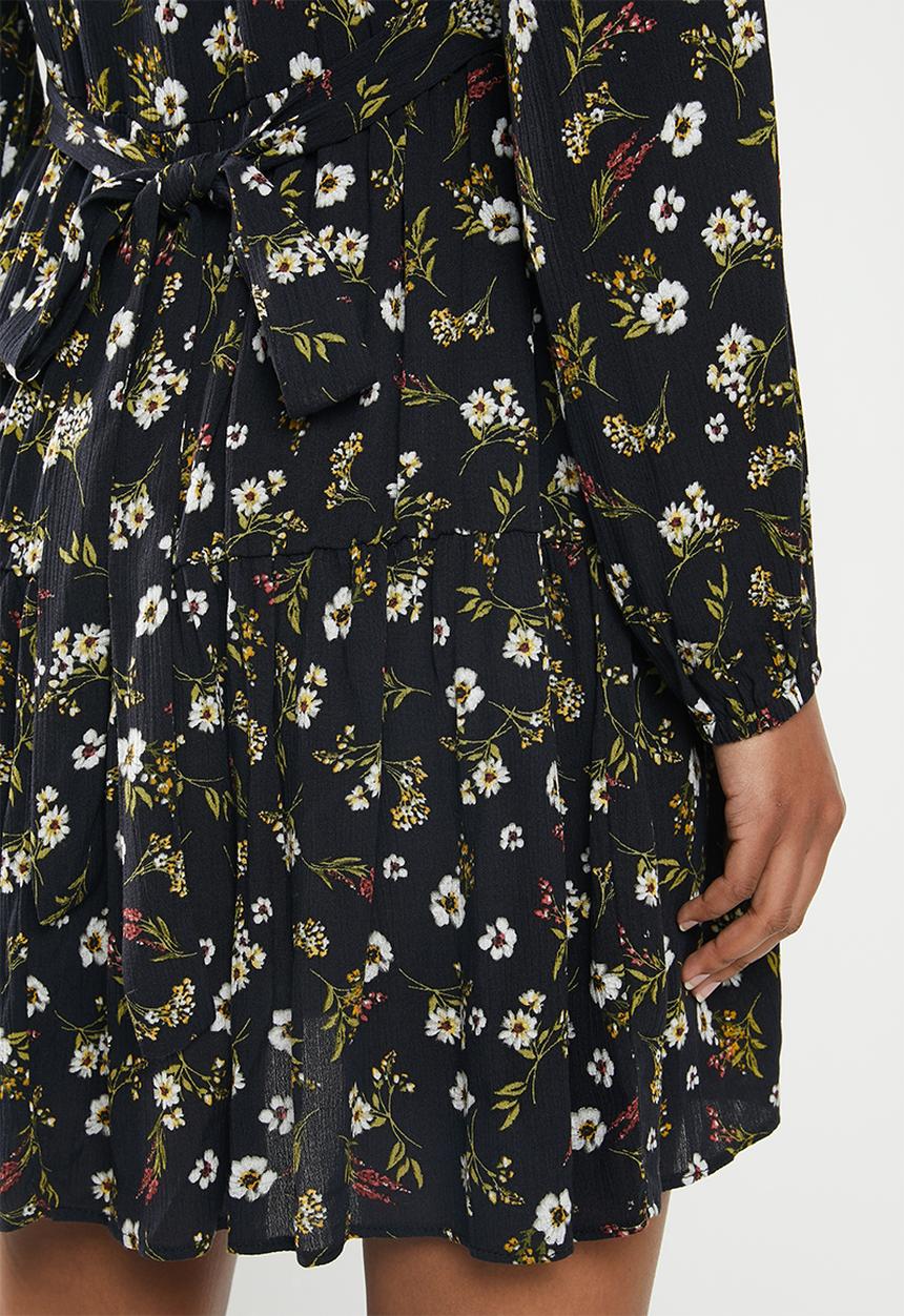 MILLA - Button down dress - navy 