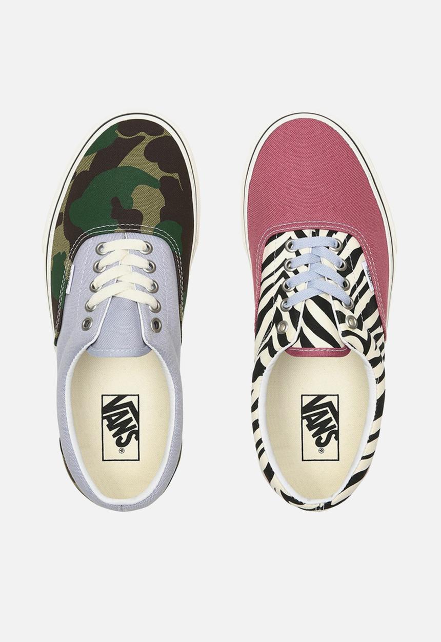 Vans - Era - (mismatch) zebra/camo