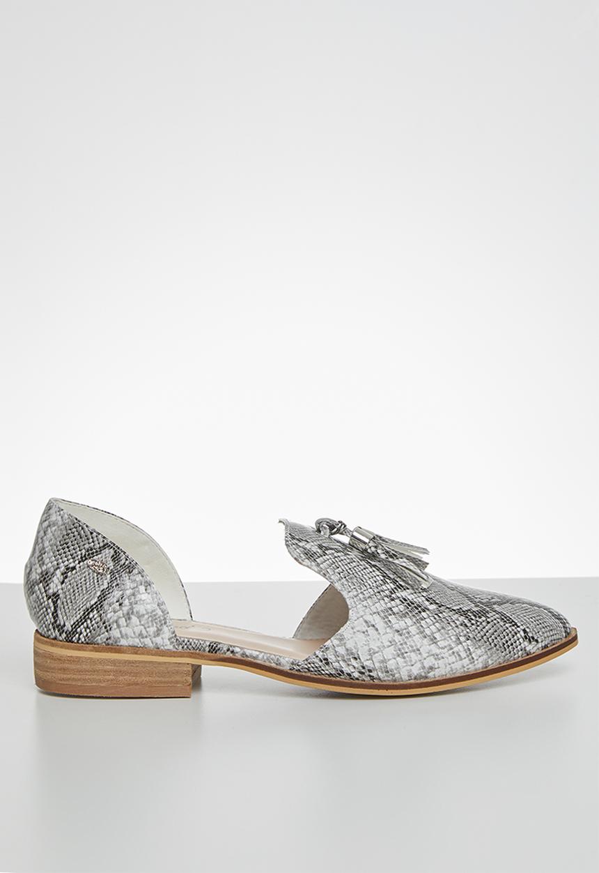 Miss Black - Sunday loafer - white
