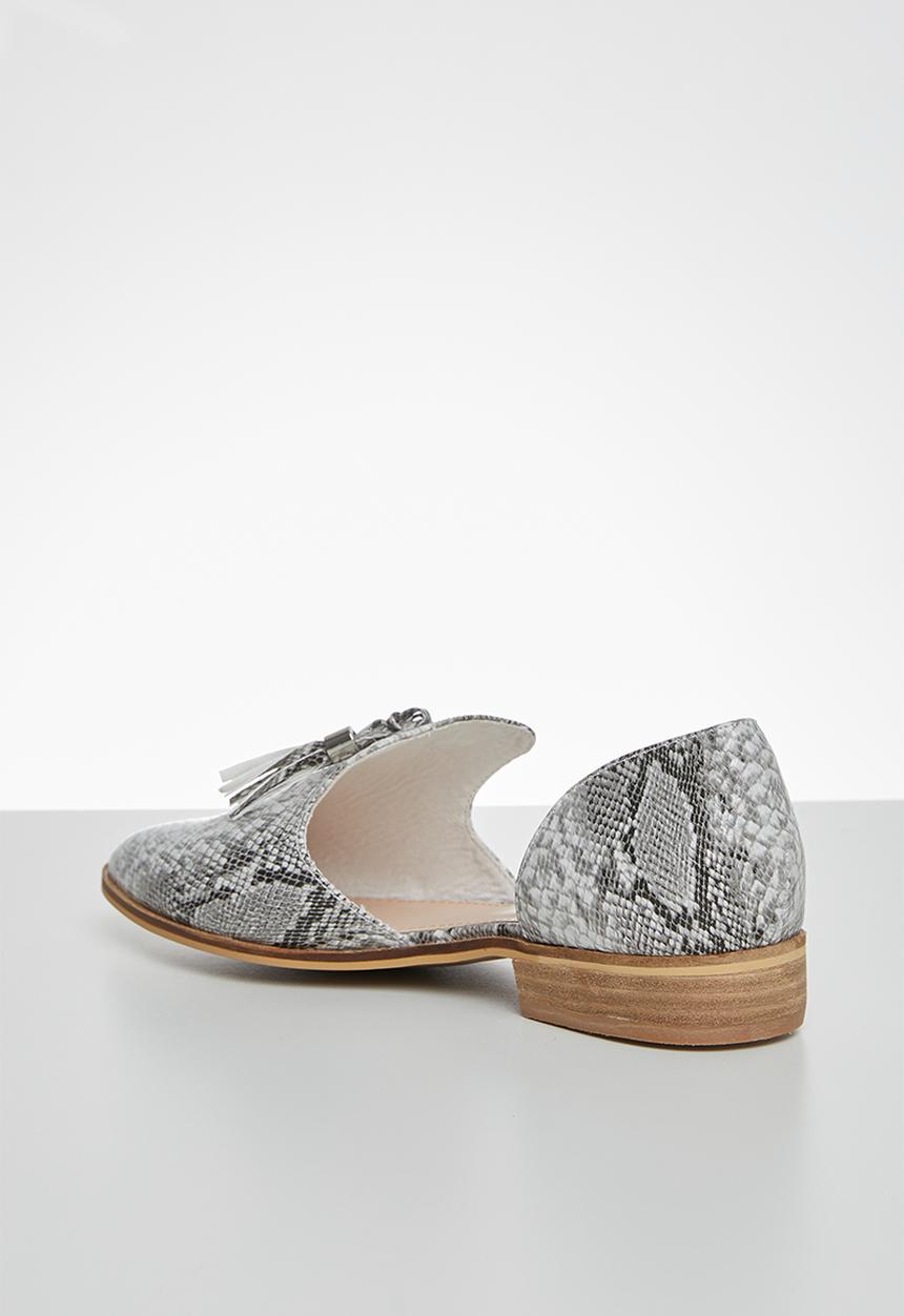 Miss Black - Sunday loafer - white