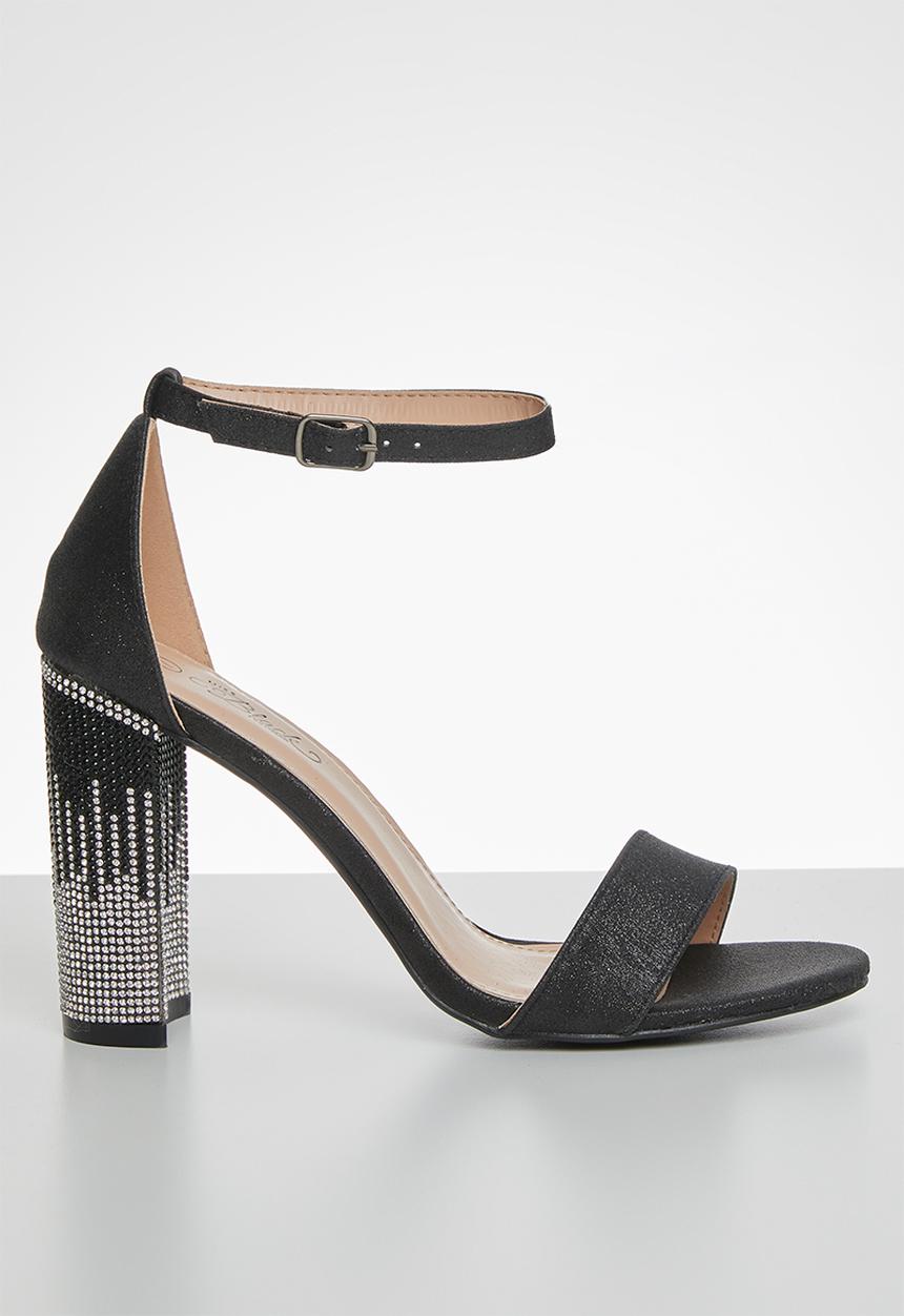 Miss Black - Zama block heel - black