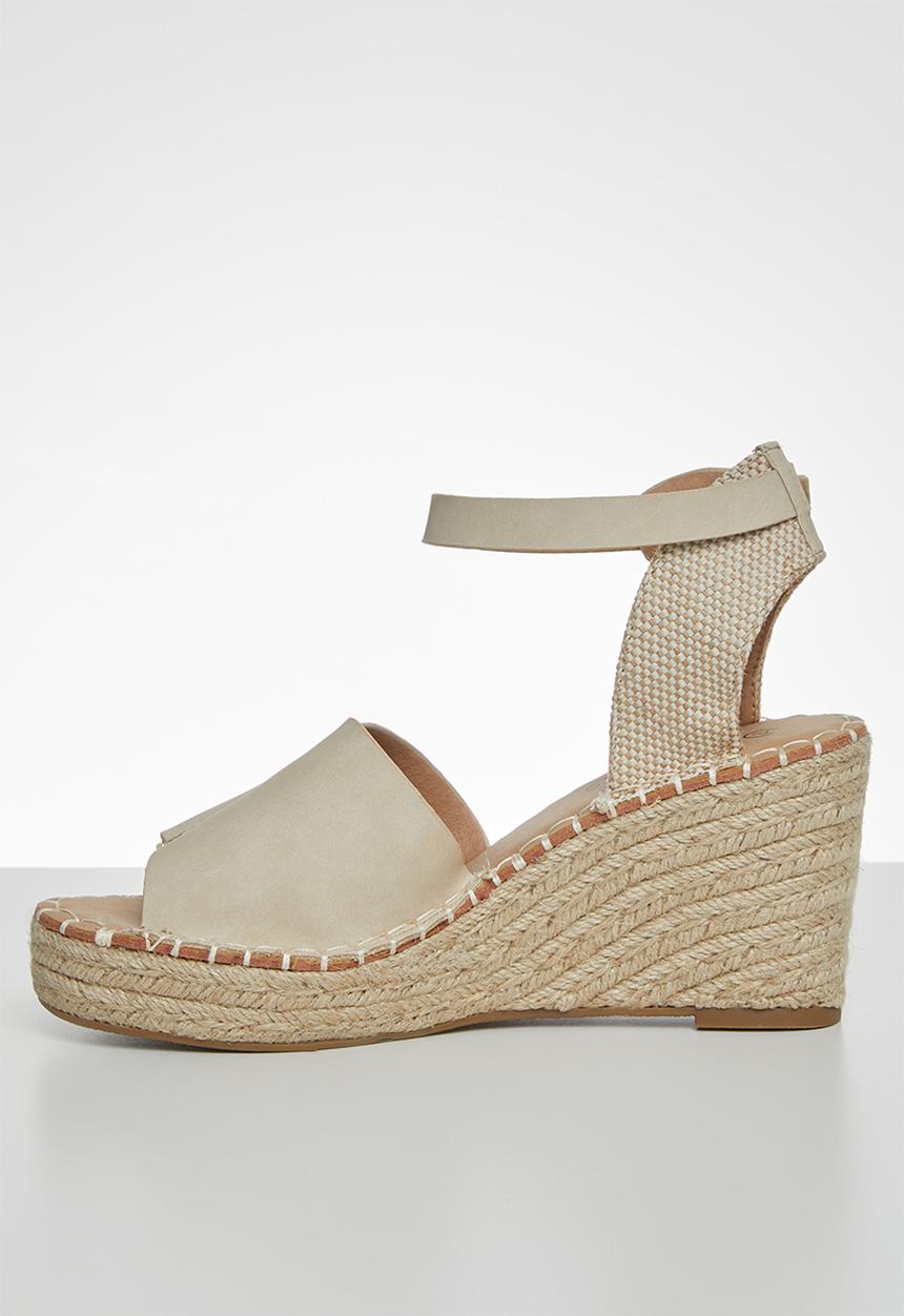 Miss Black - Letaba wedge heel - ivory