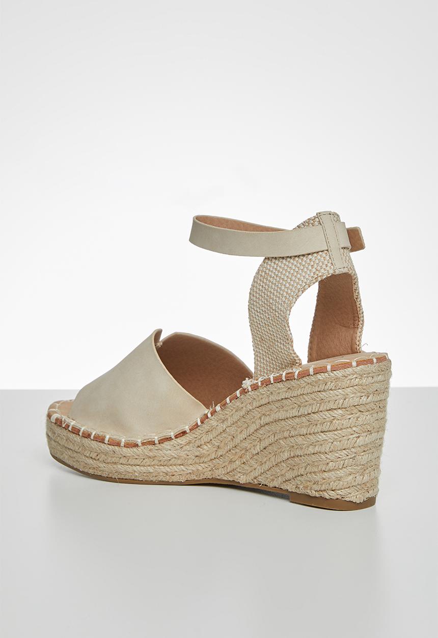 Miss Black - Letaba wedge heel - ivory