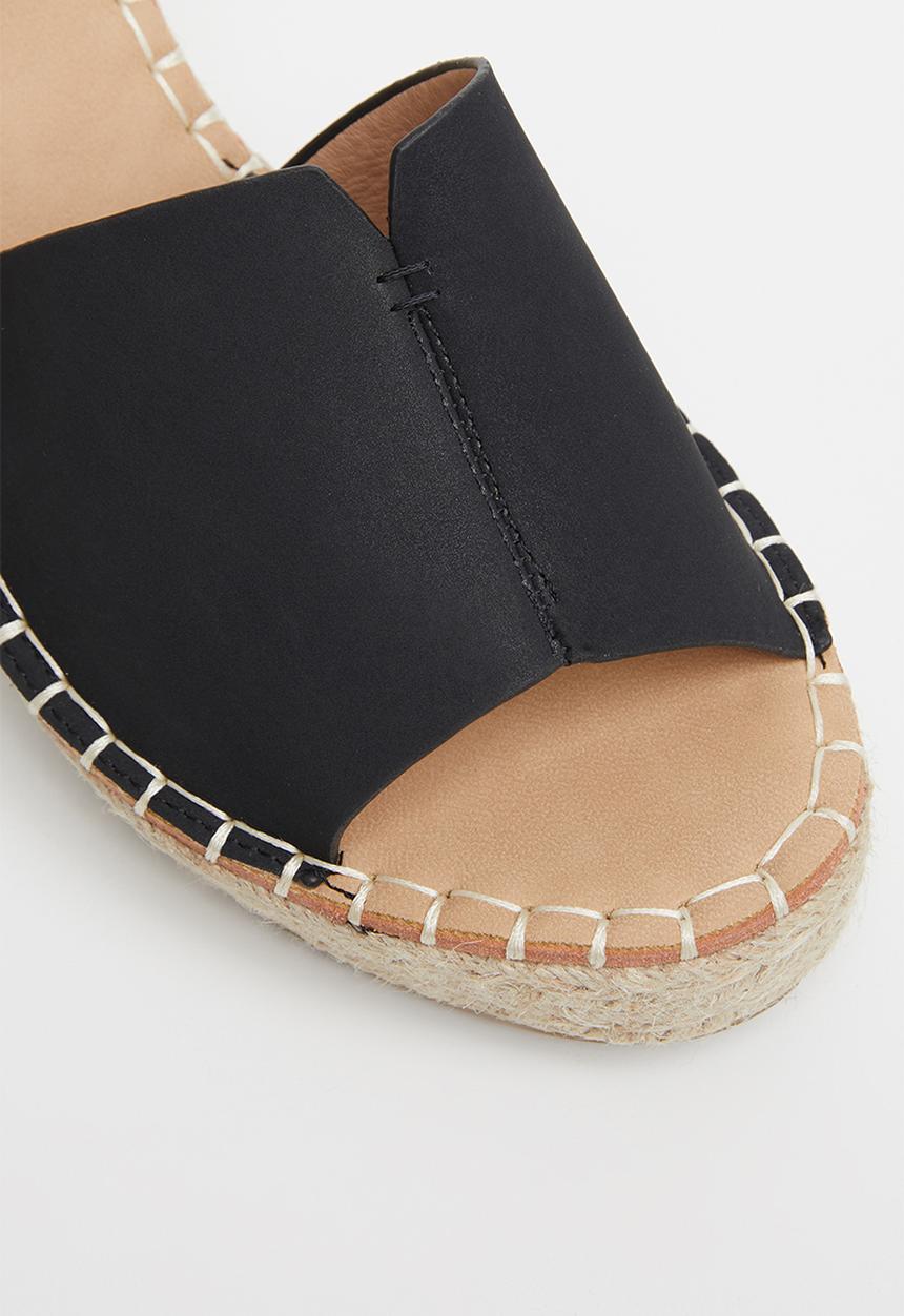 Miss Black - Letaba wedge heel - black