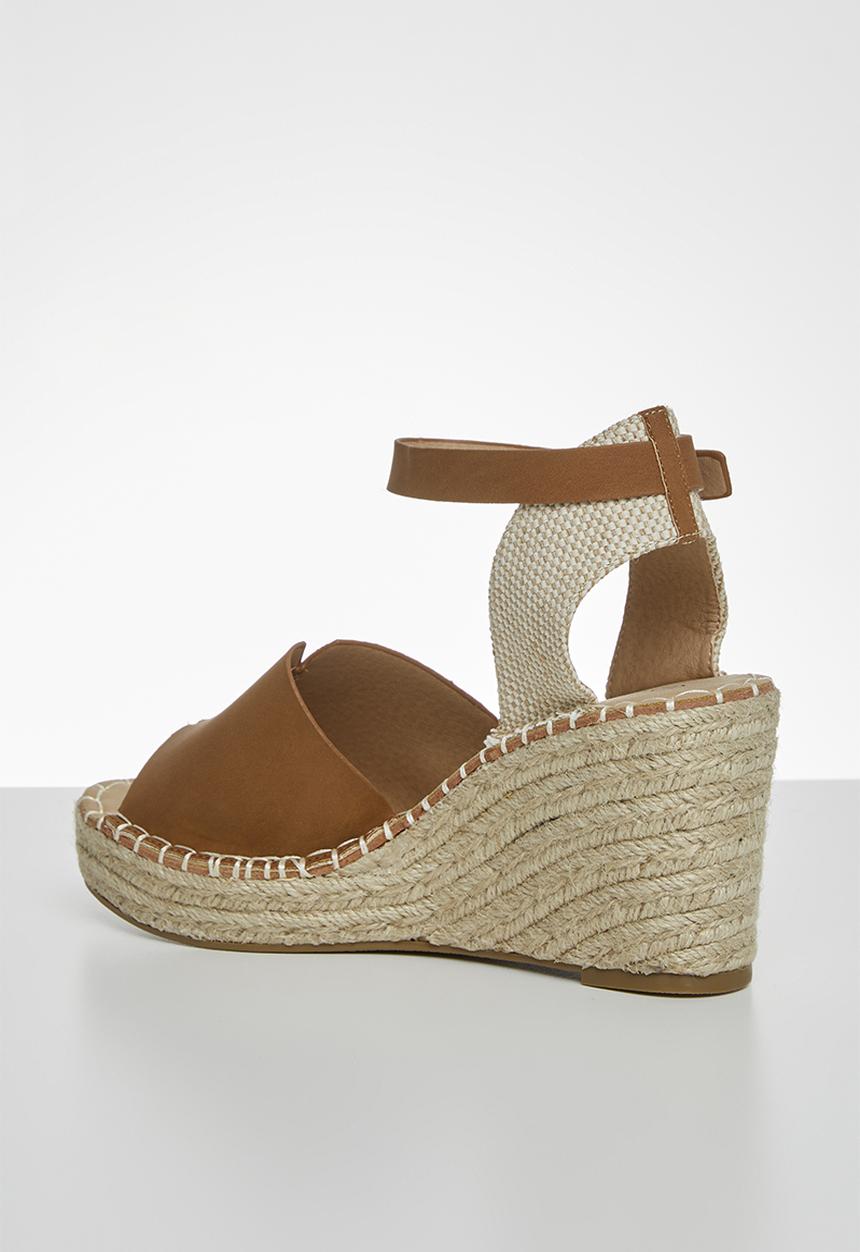 Miss Black - Letaba wedge heel - tan