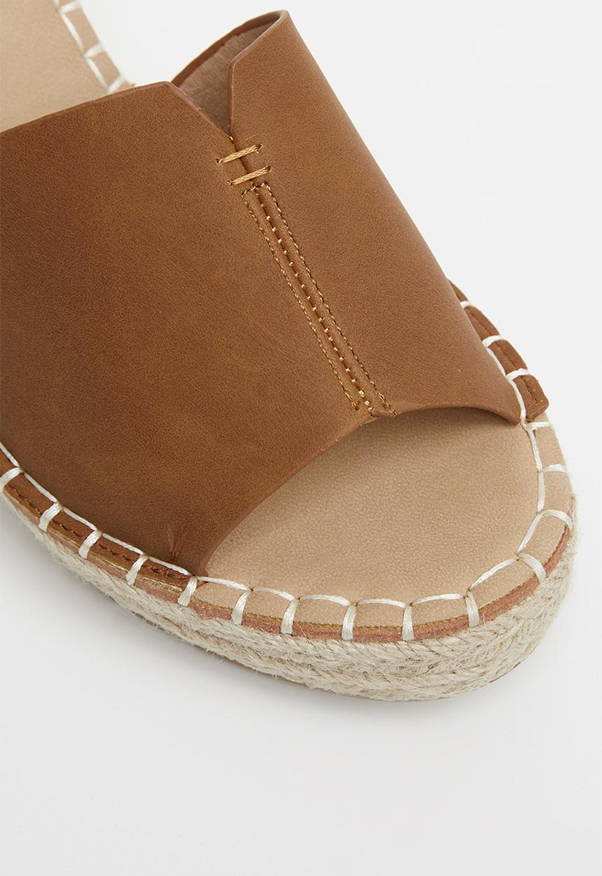 Miss Black - Letaba wedge heel - tan