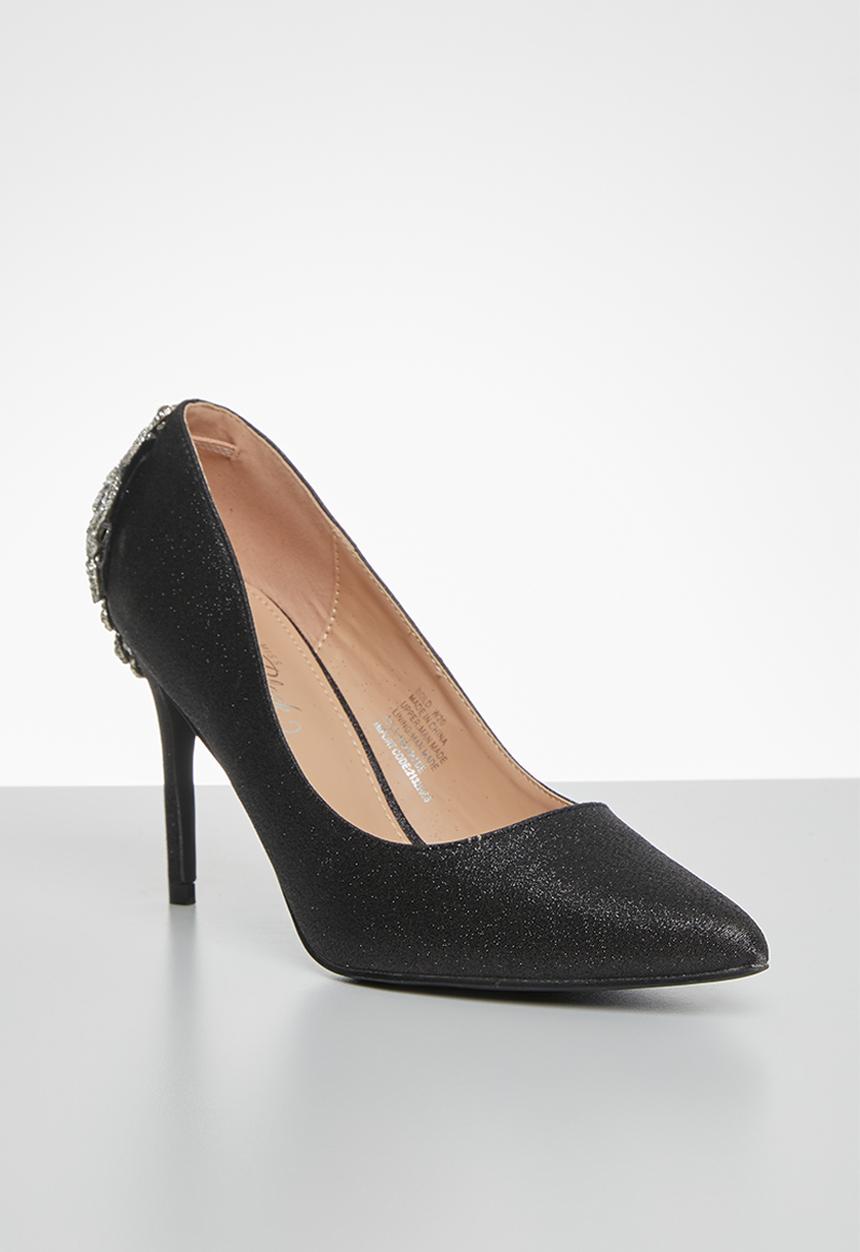 Miss Black - Bold stiletto heel - black