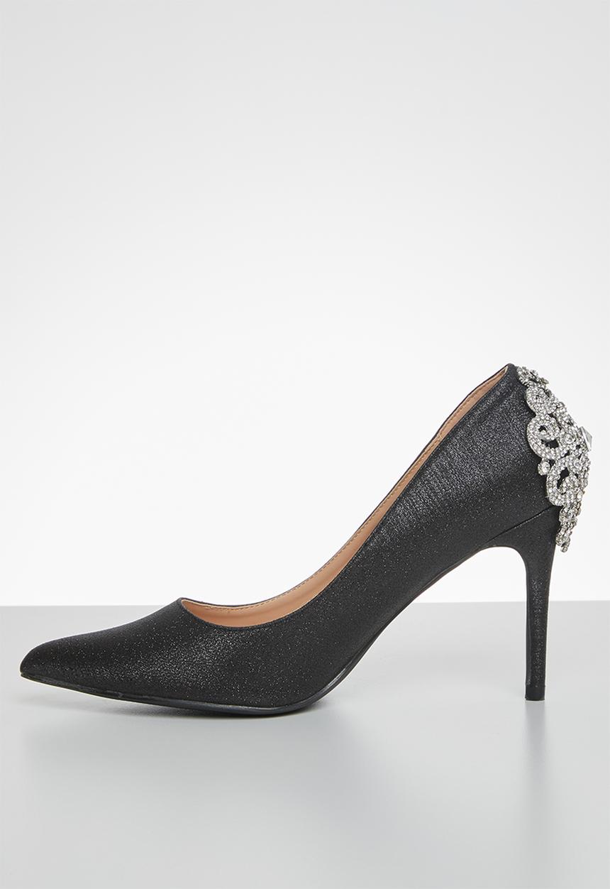 Miss Black - Bold stiletto heel - black
