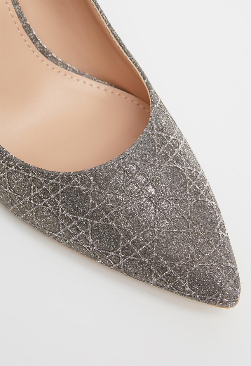 Miss Black - Apolo heel - grey