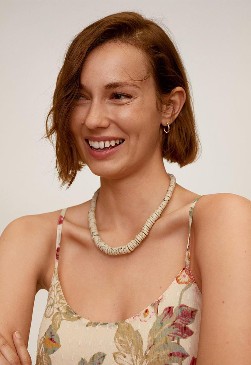 MANGO - Dress barbel - neutral