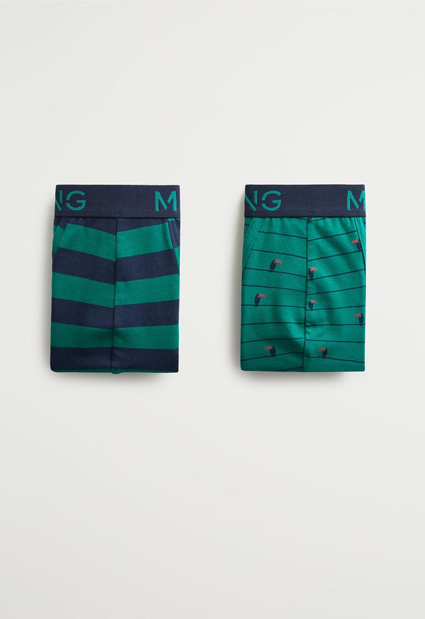 MANGO - Tucan boxers - green
