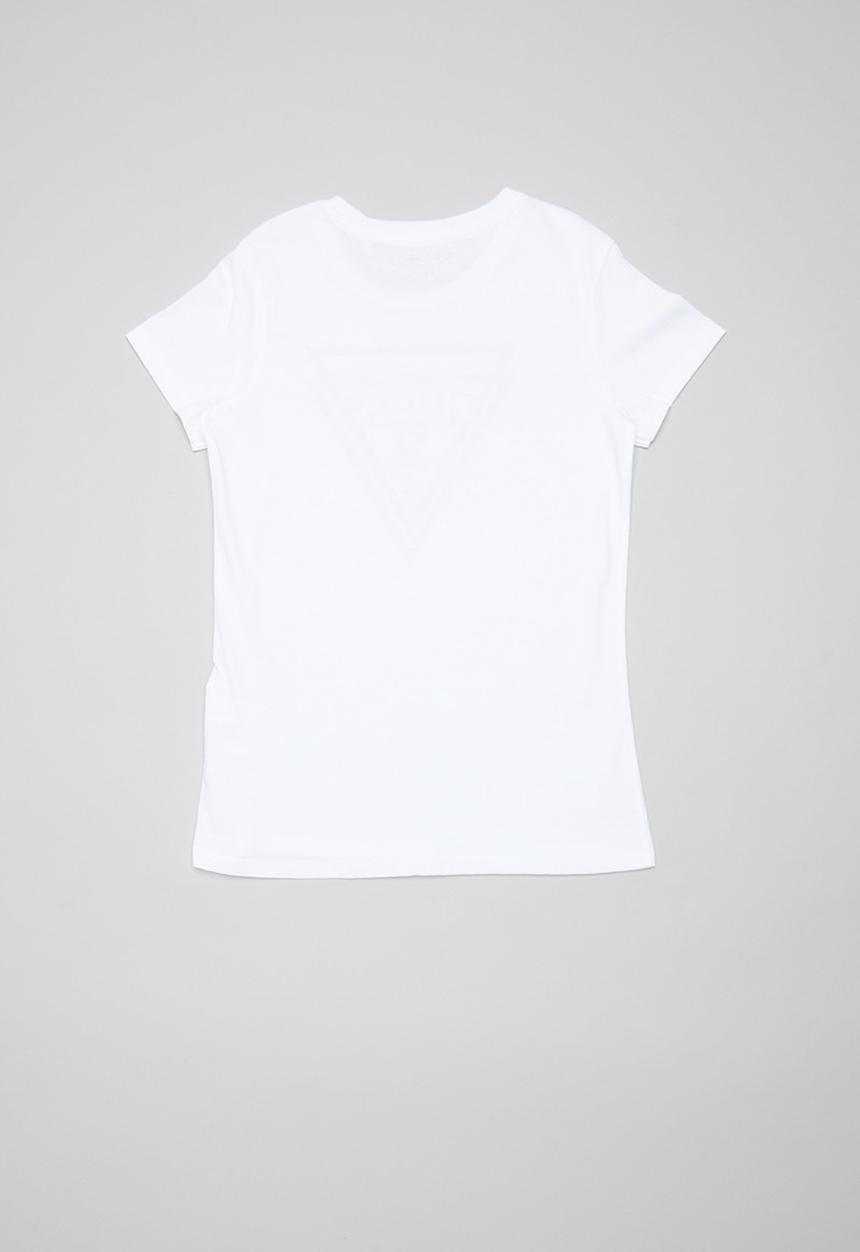 GUESS - Short sleeve anne tri tee - white