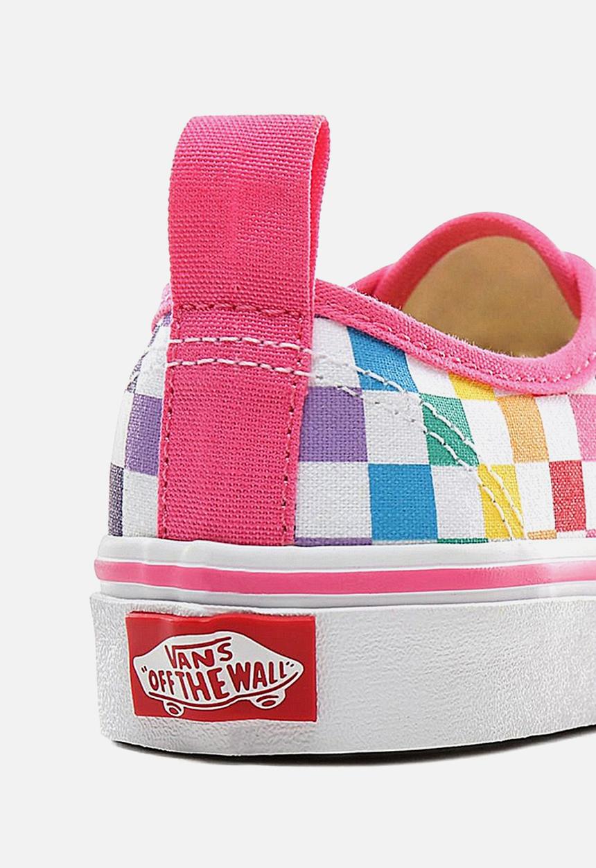 Vans - Uy authentic elastic lace - rainbow