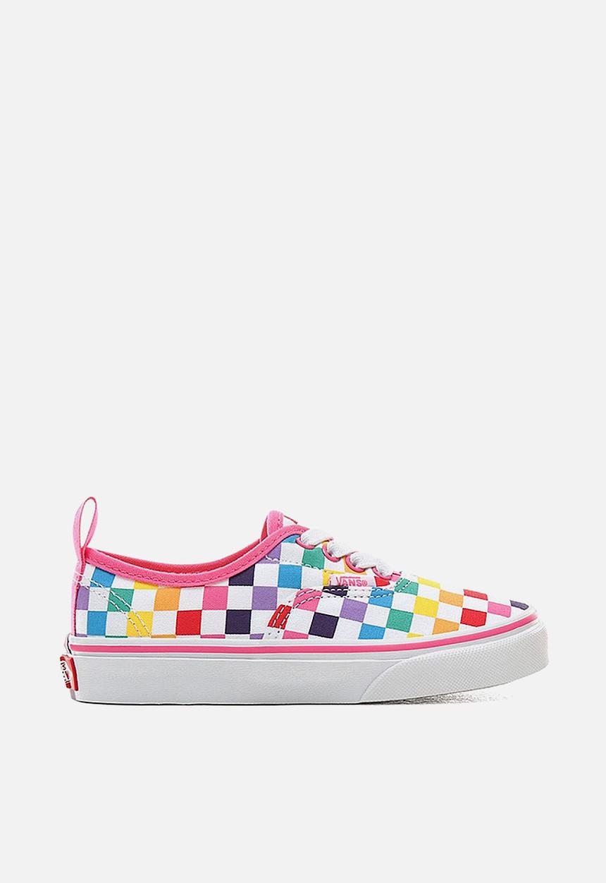 Vans - Uy authentic elastic lace - rainbow