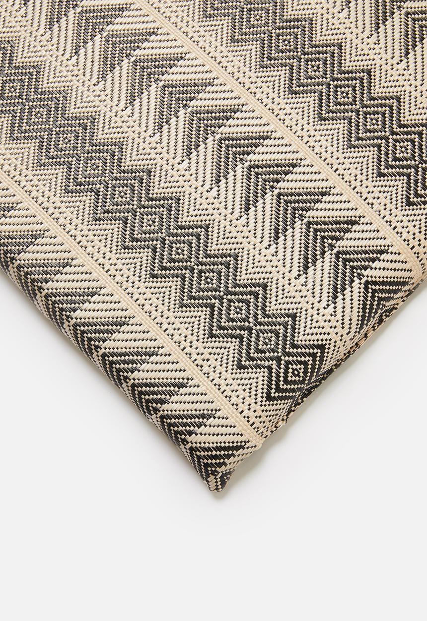 Sixth Floor - Navio seat cushion - black & natural