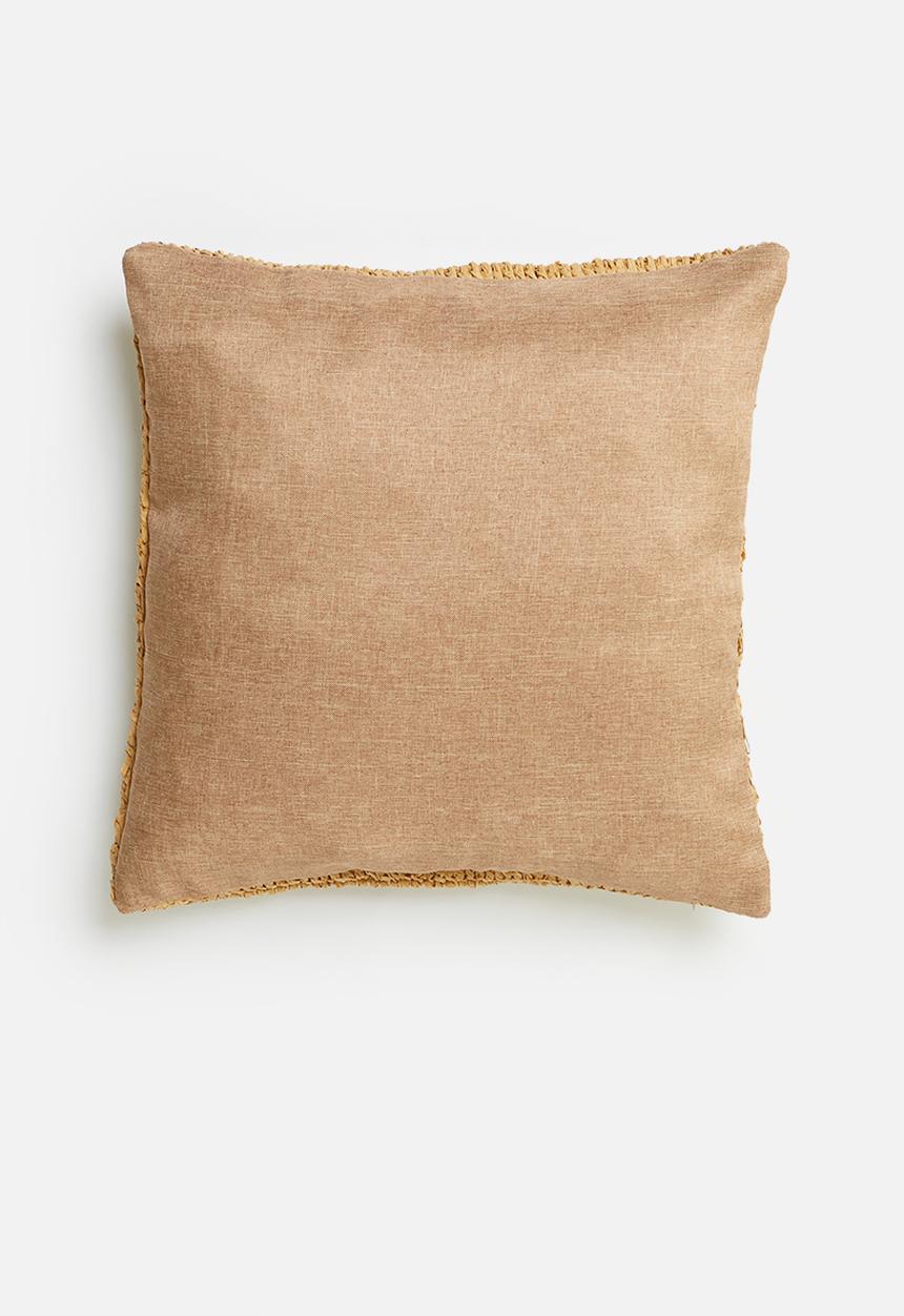 Sixth Floor - Willow woven cushion cover - natural