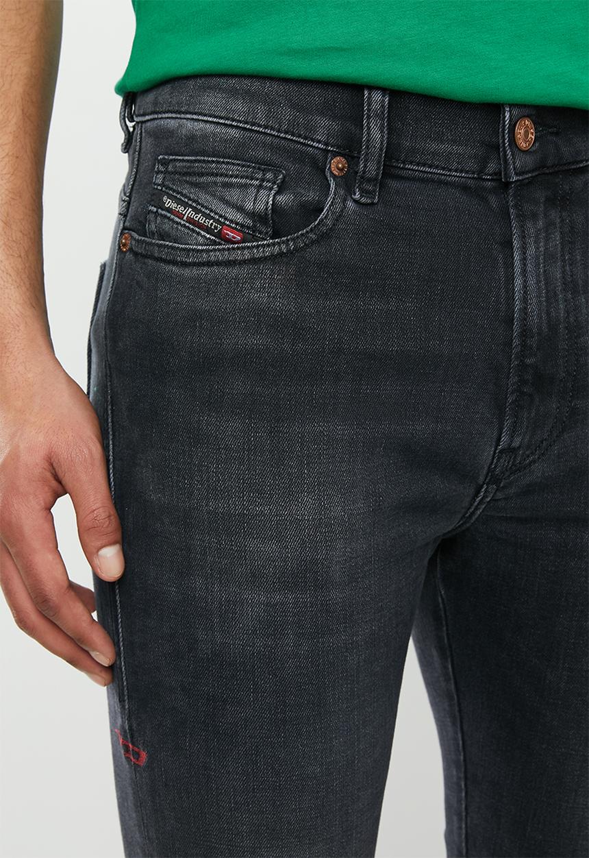 Diesel  - D-amny-x skinny jeans - black