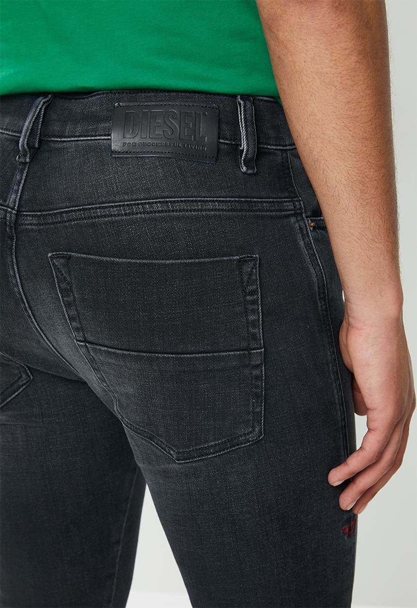Diesel  - D-amny-x skinny jeans - black