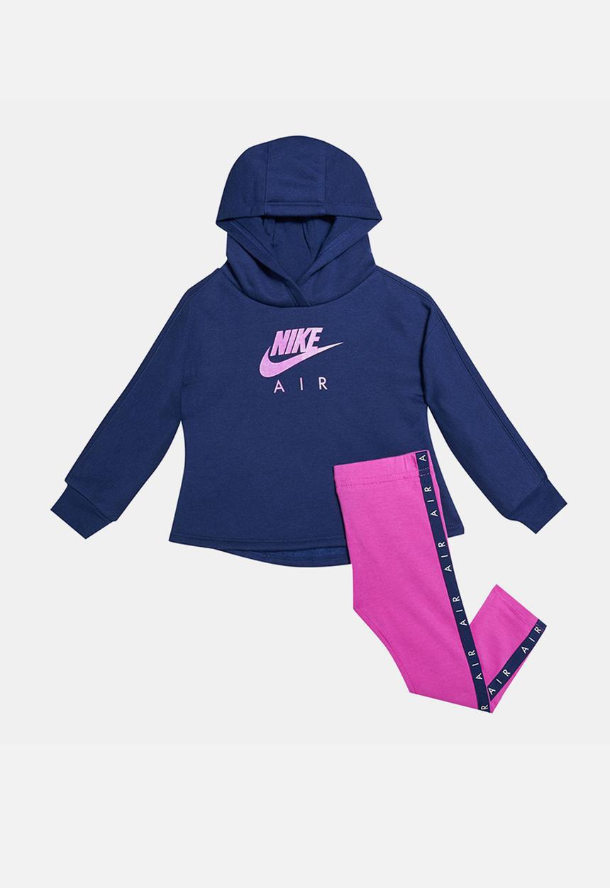 Nike - Nike new air po and legging set - pink & navy
