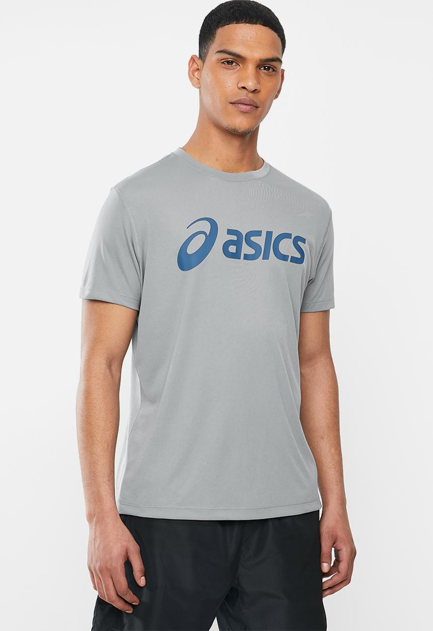 ASICS - Silver Asics tee - sheet rock & grand shark