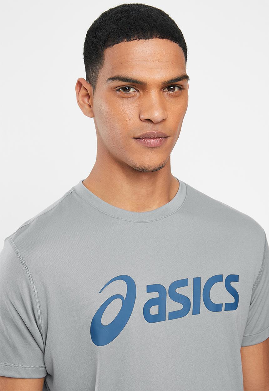 ASICS - Silver Asics tee - sheet rock & grand shark
