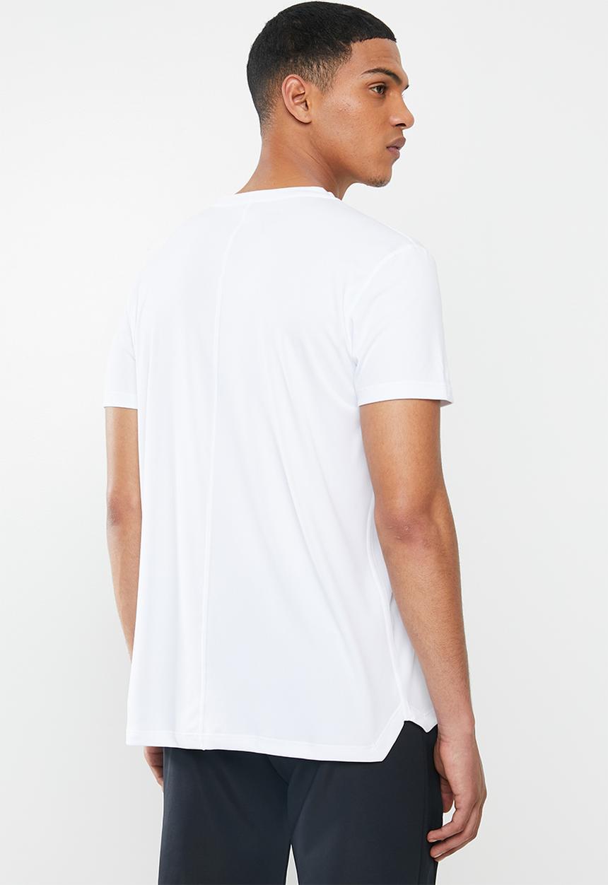 ASICS - Silver Asics tee - brilliant white & performance black