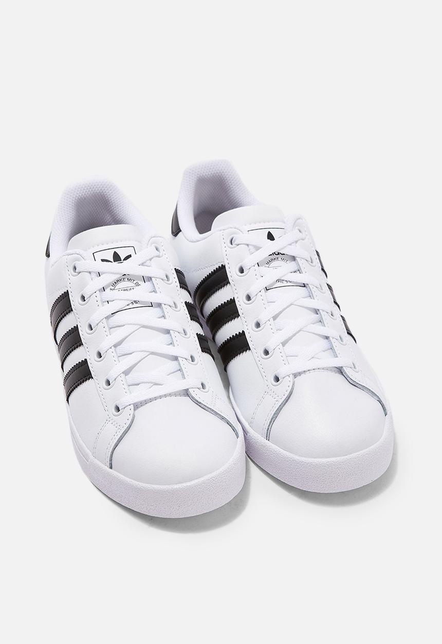 adidas Originals - Coast star j - white & black 