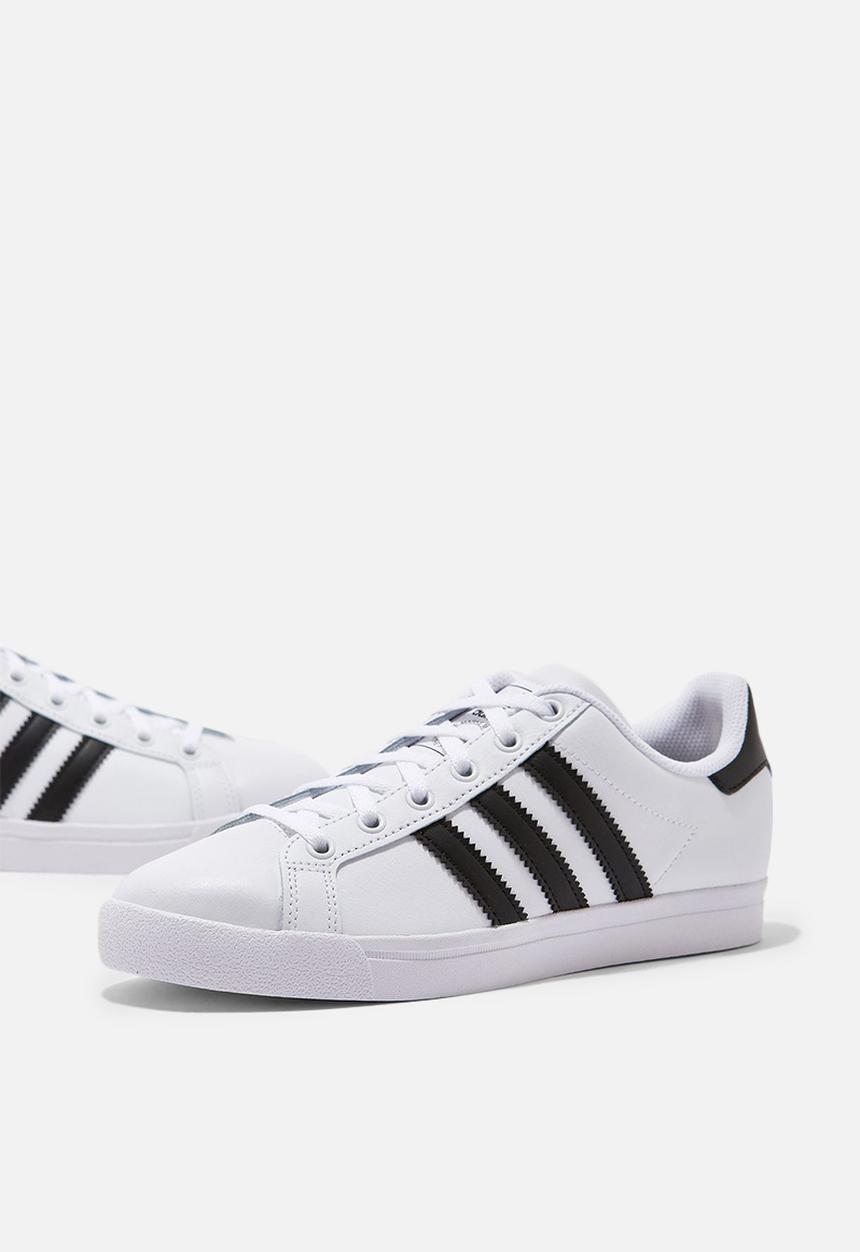 adidas Originals - Coast star j - white & black 