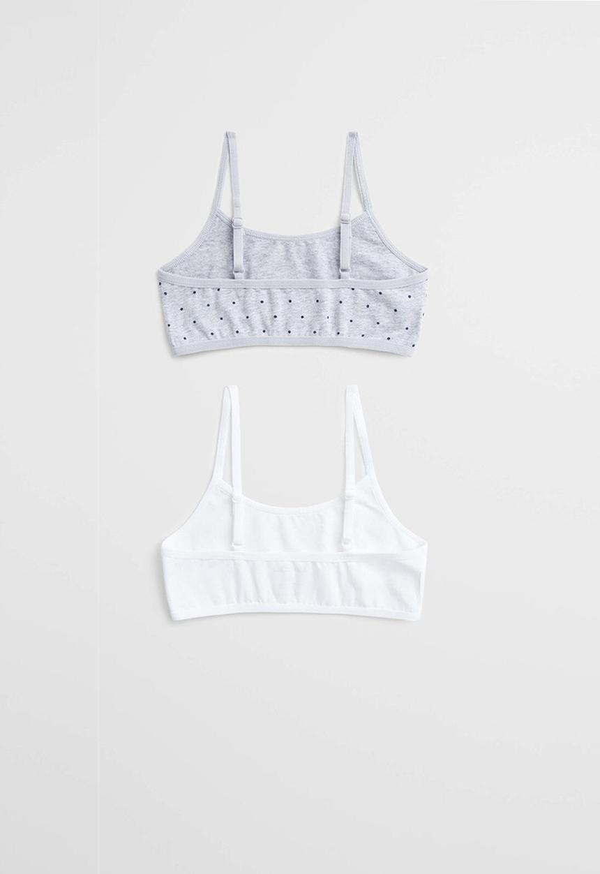 MANGO - Top Sienna - light grey