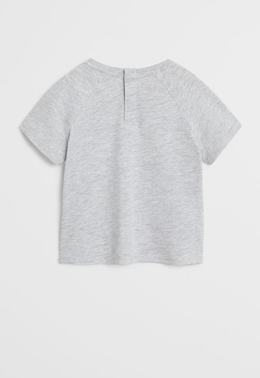 MANGO - T-shirt hippo - grey