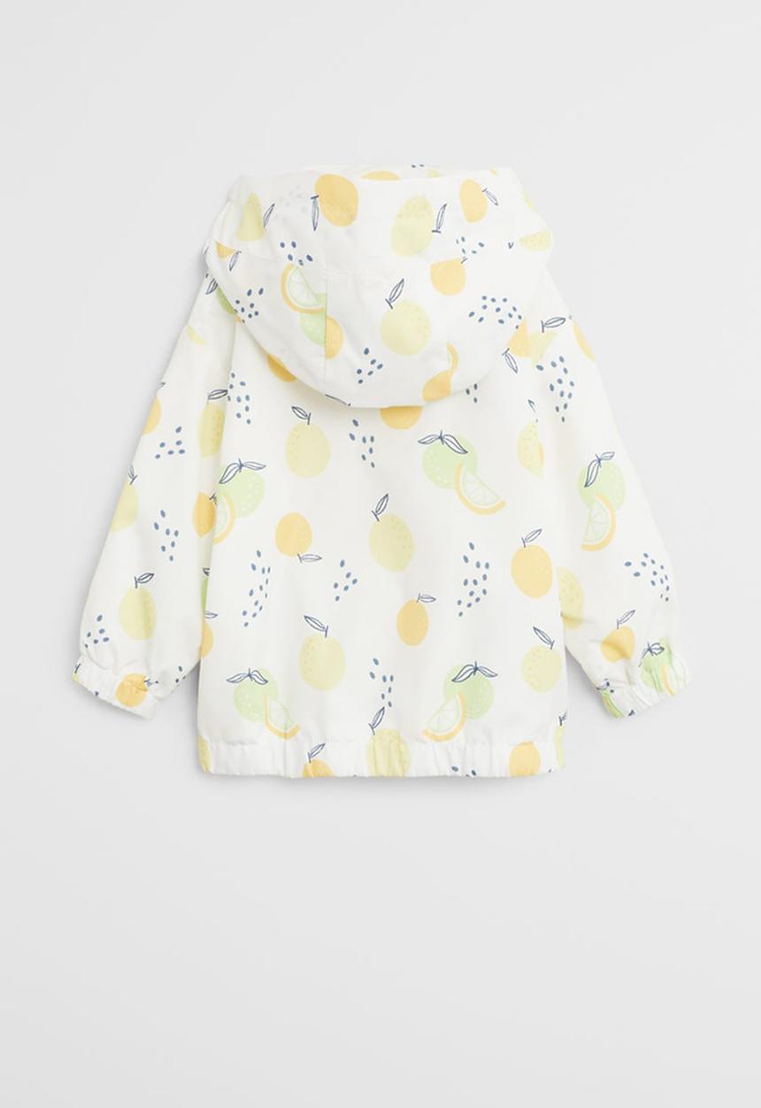 MANGO - Jacket rain - off white