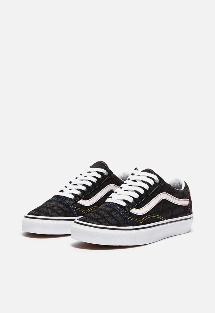 Vans - Old Skool - (vans emboss) black & true white