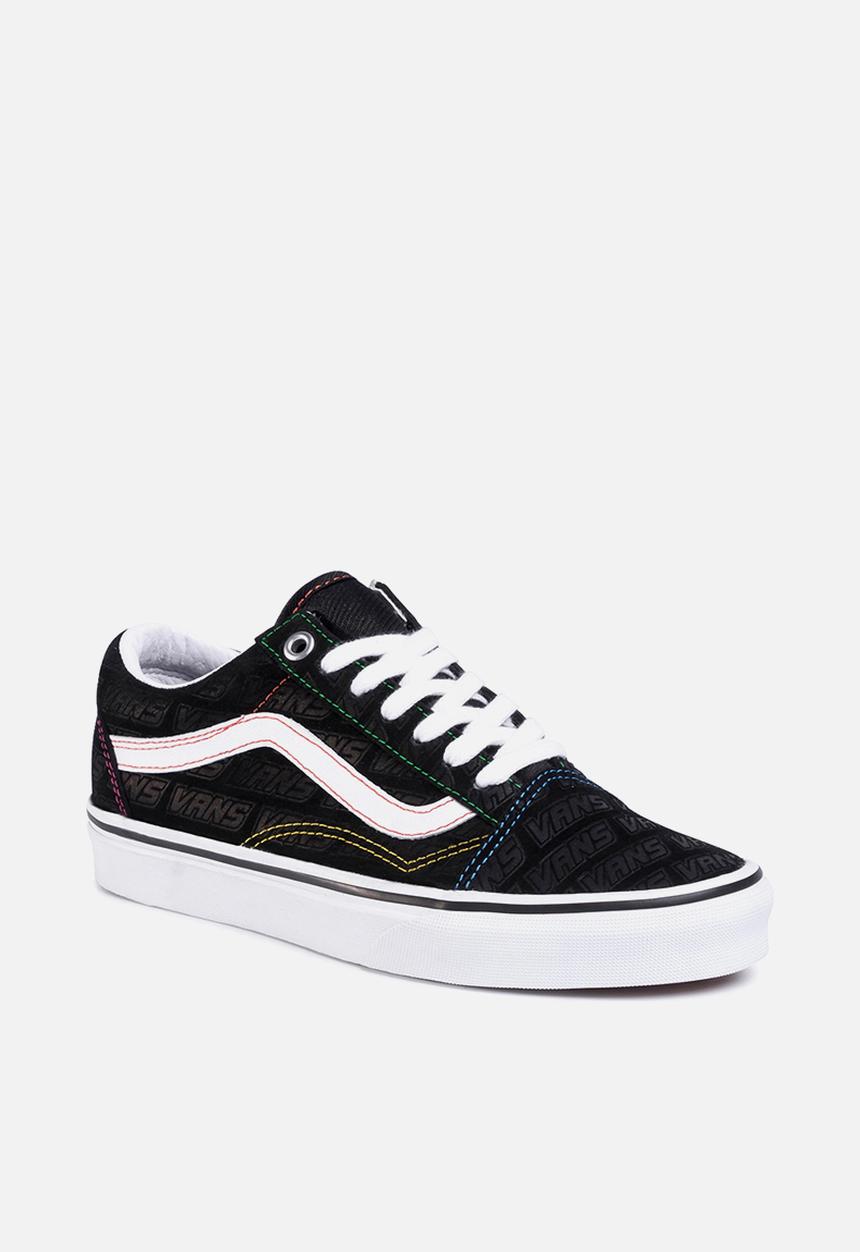 Vans - Old Skool - (vans emboss) black & true white