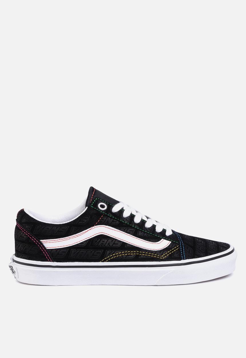 Vans - Old Skool - (vans emboss) black & true white