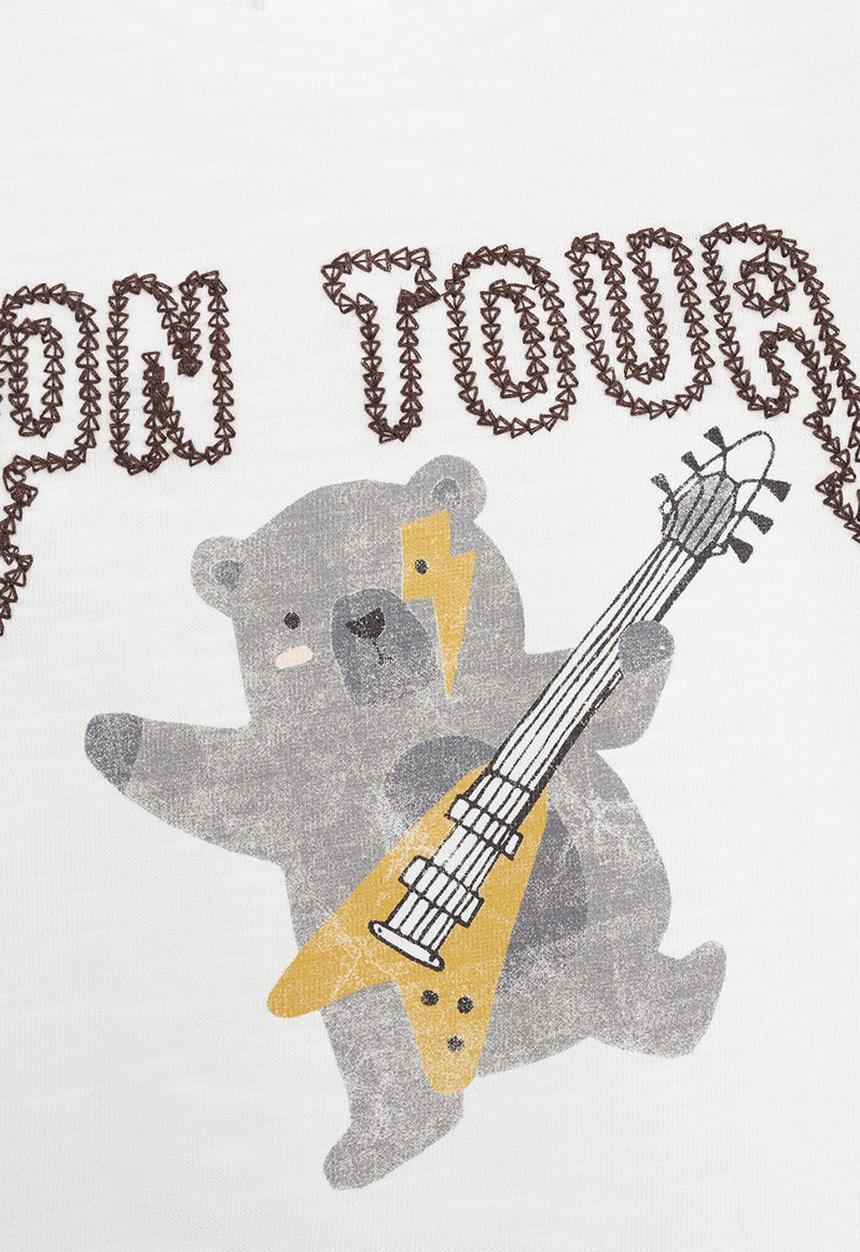 MANGO - T-shirt tour - off white
