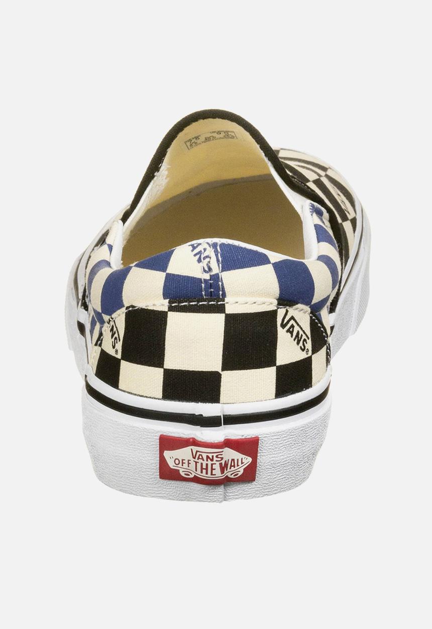 Vans - Classic Slip-On - (big check) black & navy